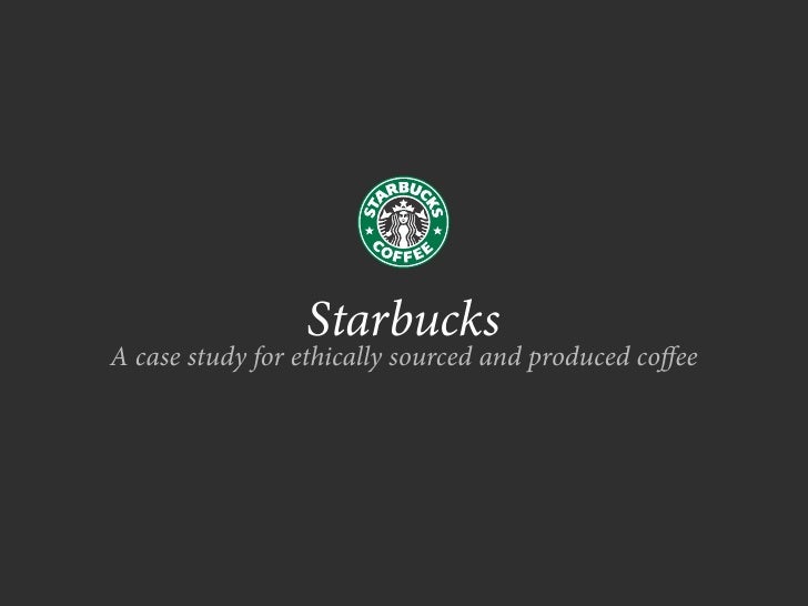 starbucks presentation thesis